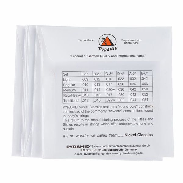 Pyramid Nickel Classics Reg/He 010-052
