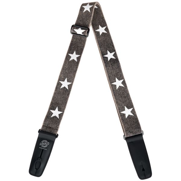 Lock-It Strap 2" Rock Black Star