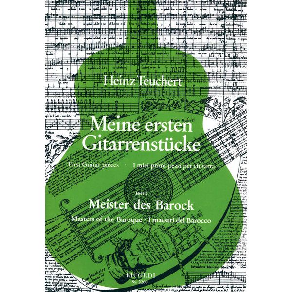 Ricordi Meine ersten Gitarrenstücke 2