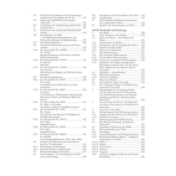 Edition Moeck Holzblasinstrumentenbau