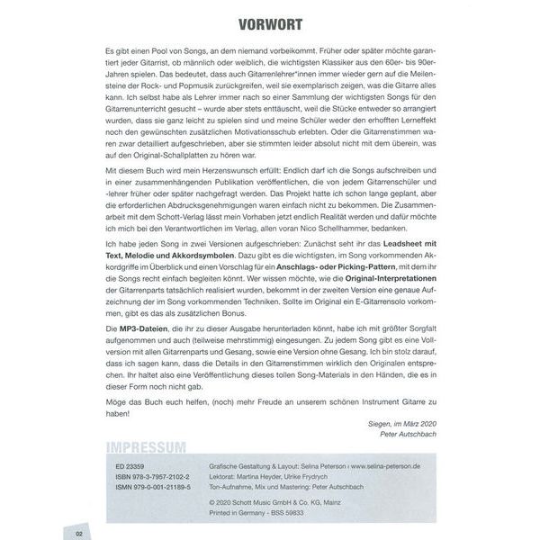 Schott Gitarren-Songbuch 40