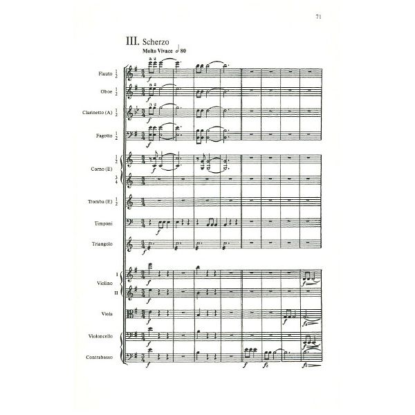 Edition Eulenburg Dvorak Sinfonie Nr. 9 e-Moll