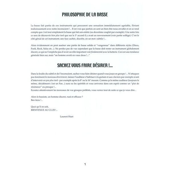 Edition Carisch J'apprends facilement la Basse