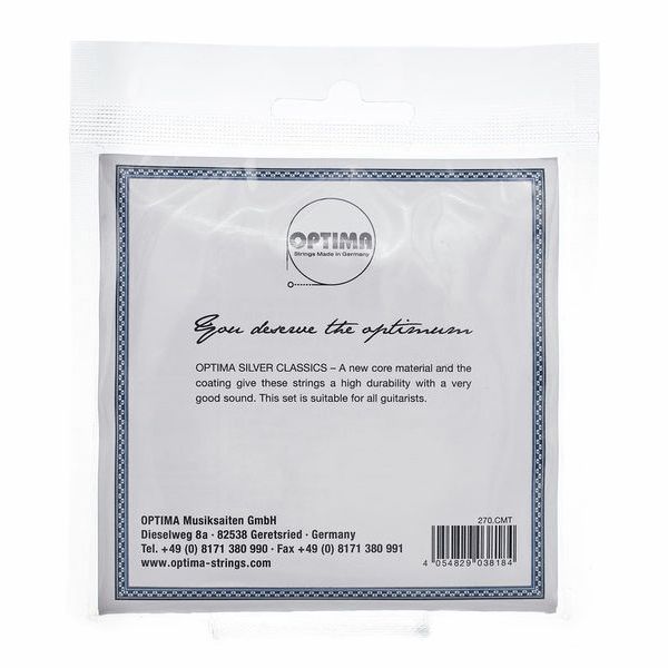 Optima 270.CMT Silver Classic Carbon
