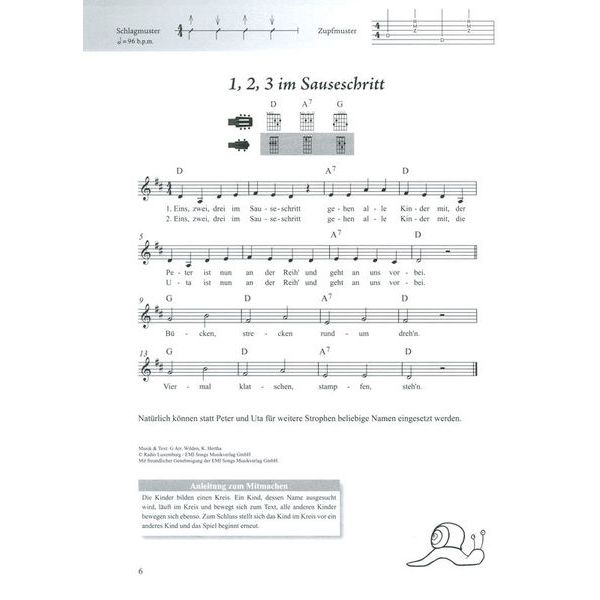 Schott Kinderliederbuch Git/Uku XXL