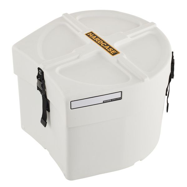 Hardcase 14" F.Tom Case F.Lined White