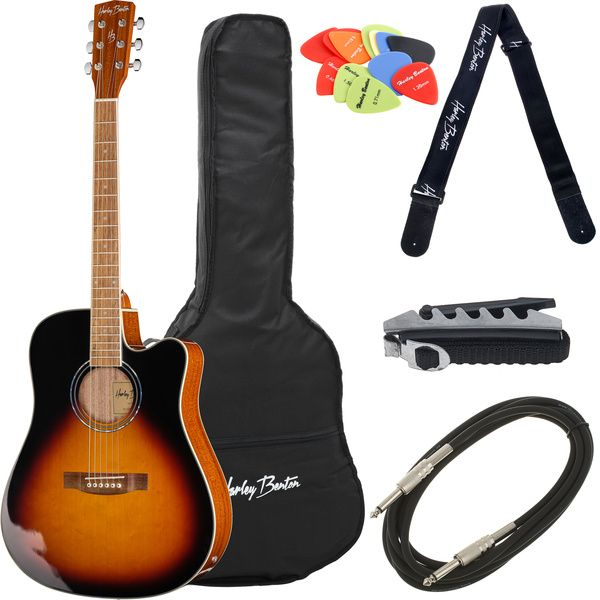 Harley Benton D-120CE VS Bundle