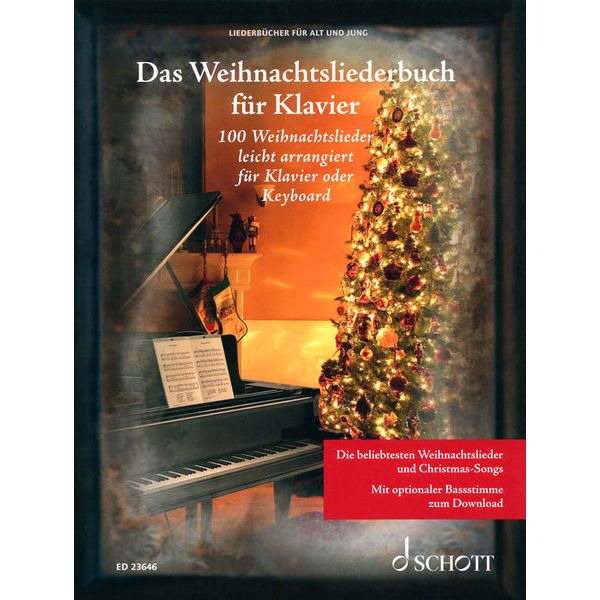 Schott Weihnachtslieder Klavier