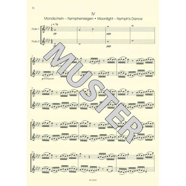 Brenreiter Smetana Die Moldau 2 Flutes
