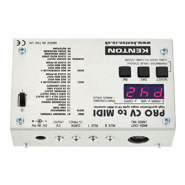 Kenton Pro CV to MIDI
