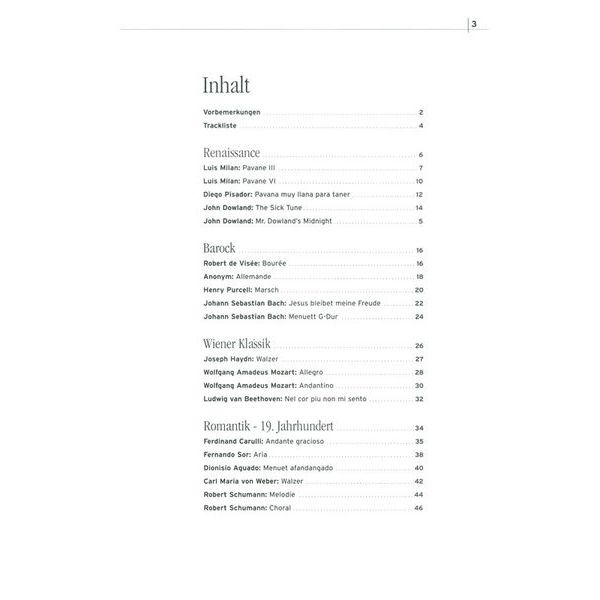 Acoustic Music Books 20 Klassik-Hits für Gitarre