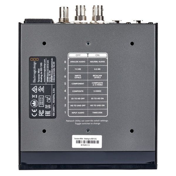 Blackmagic Design Teranex Mini Analog - SDI 12G