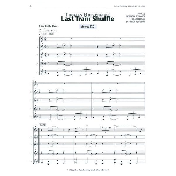 Alfred Music Publishing Flex-Ability Blues Brass T.C.