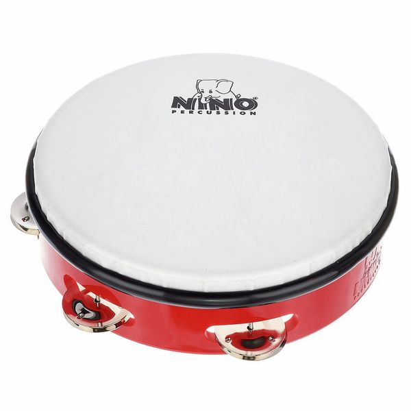 Nino 8" ABS Tamburine Red