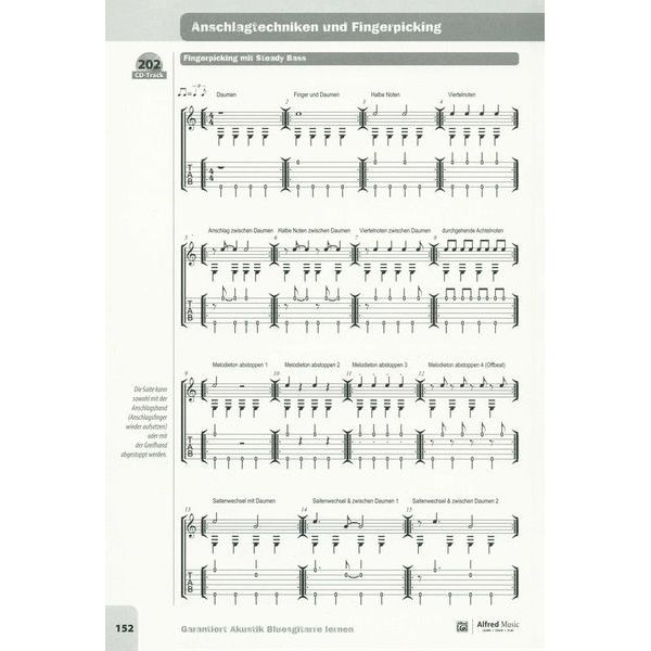 Alfred Music Publishing Garantiert Akustik-Bluesgit.