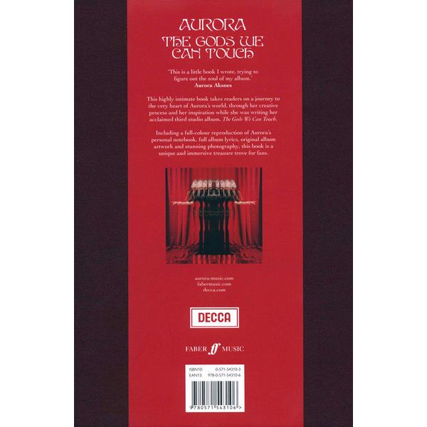 Faber Music Aurora The Gods We Can Touch