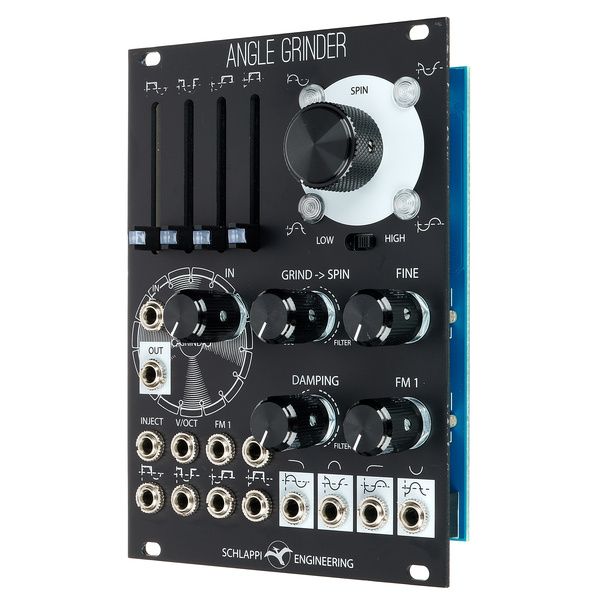 Schlappi Engineering Angle Grinder Black