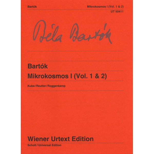 Wiener Urtext Edition Bartok Mikrokosmos 1