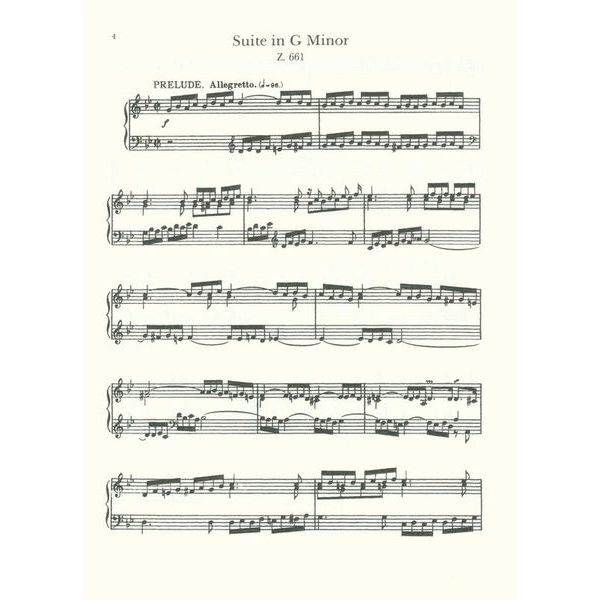 Dover Publications Purcell Keyboard Works