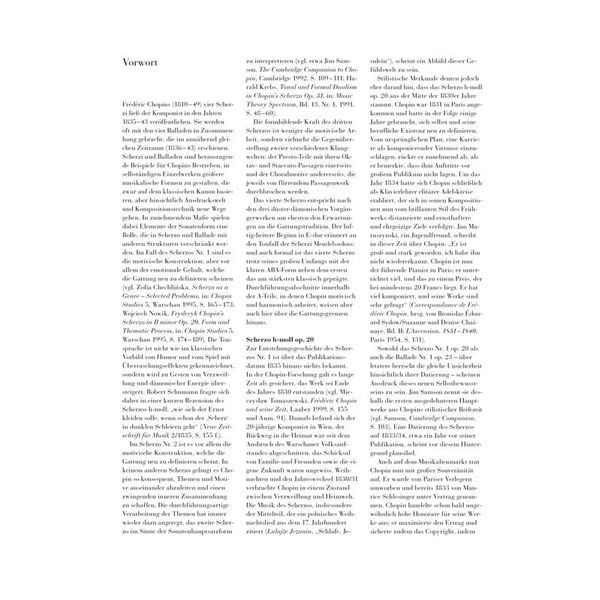 Henle Verlag Chopin Scherzi