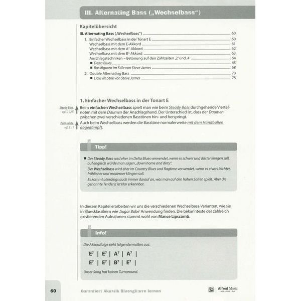 Alfred Music Publishing Garantiert Akustik-Bluesgit.