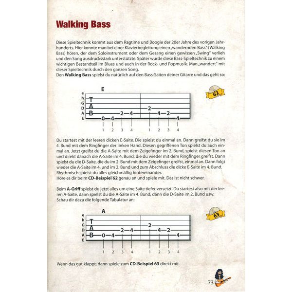 Voggenreiter Bursch's Blues Gitarrenbuch