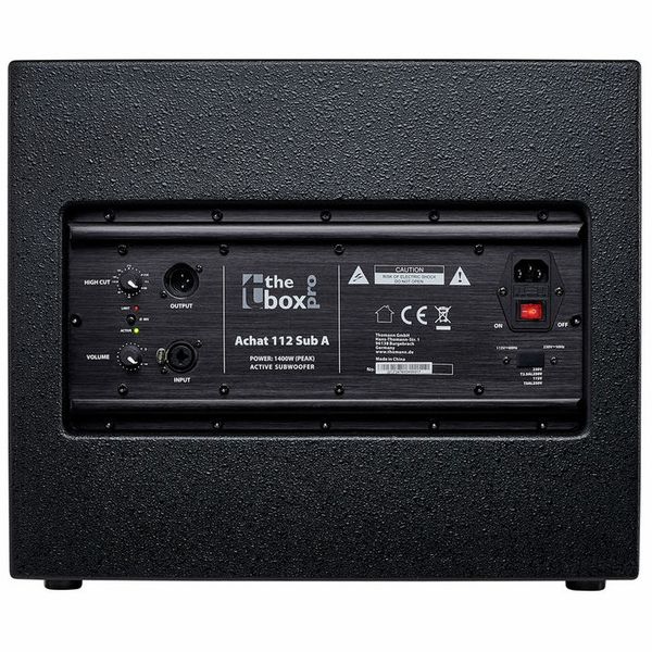 the box pro Achat 112 Sub A