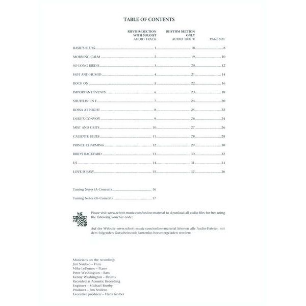 Advance Music Easy Jazz Conception Flute