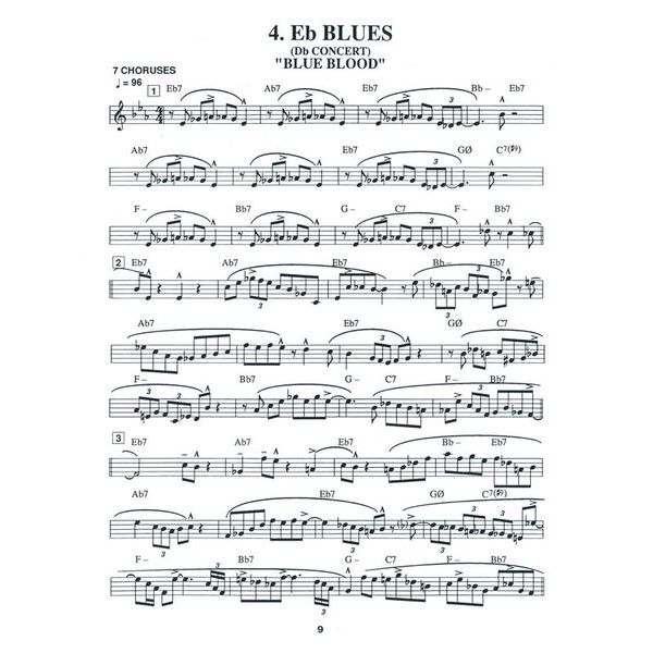 Jamey Aebersold Niehaus Plays The Blues Bb