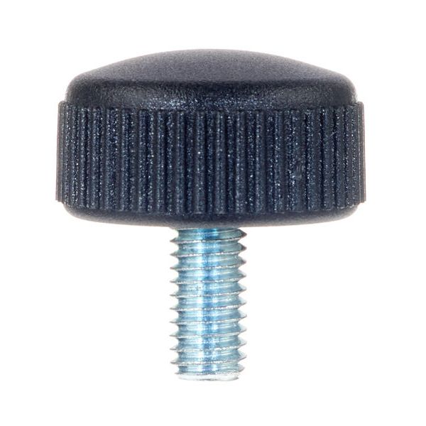 K&M Knurled Head Screw M6 x 16