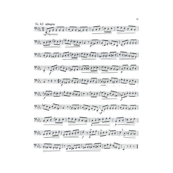 Friedrich Hofmeister Verlag Kopprasch 60 Etüden Tuba 2
