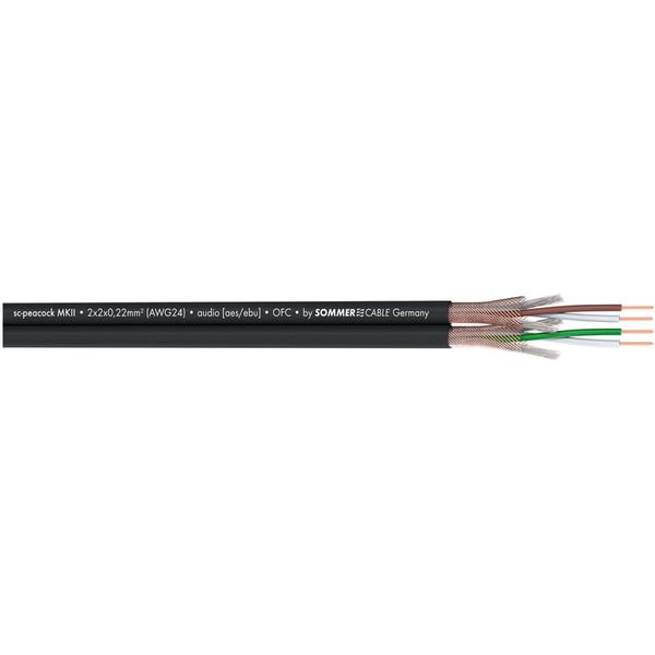 Sommer Cable Peacock AES/EBU Black