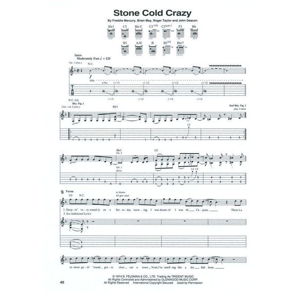 Hal Leonard Classic Queen Guitar