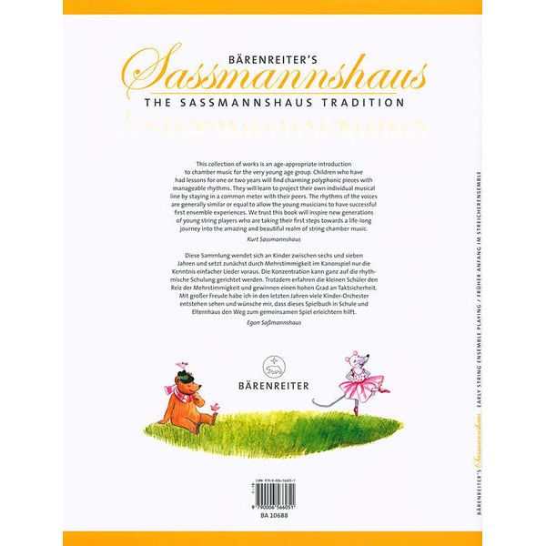 Brenreiter Early String Ensemble Playing