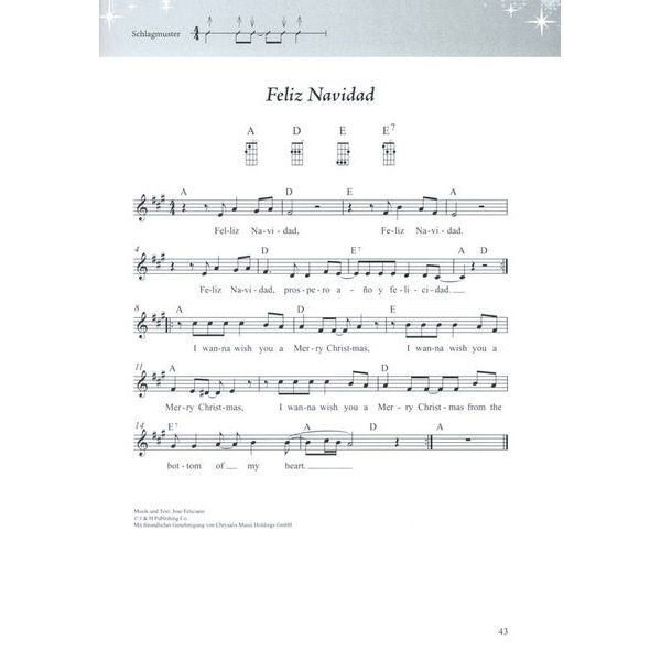 Schott Weihnachtsliederbuch Ukulele