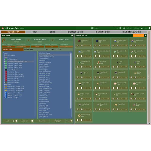 MeldaProduction MDrummer