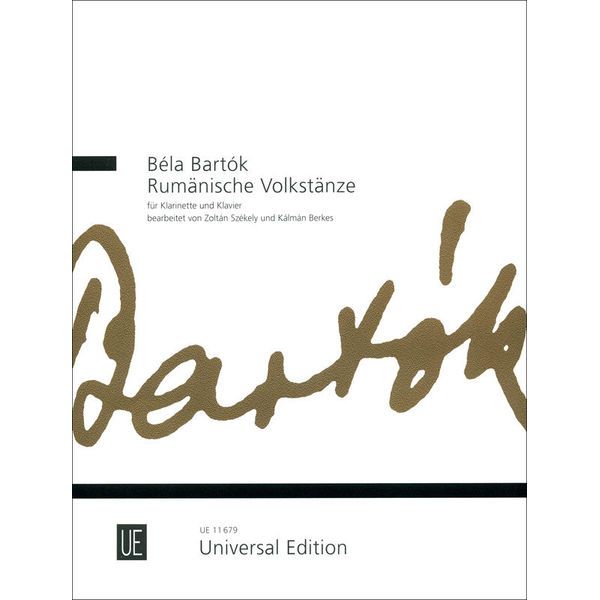 Universal Edition Bartók Rumnische Volkstnze