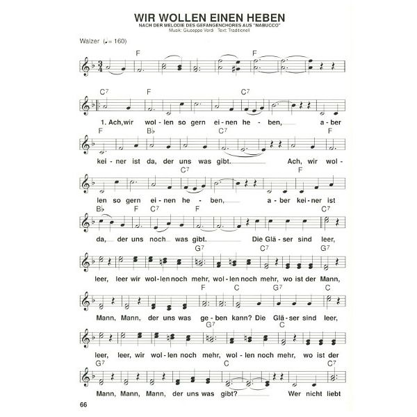 Musikverlag Geiger Wirtshaussingen 1