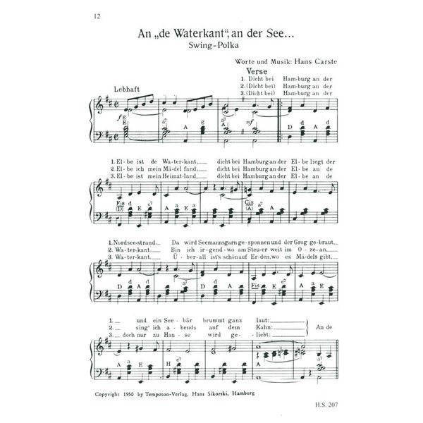 Sikorski Musikverlage Die Seemannskiste