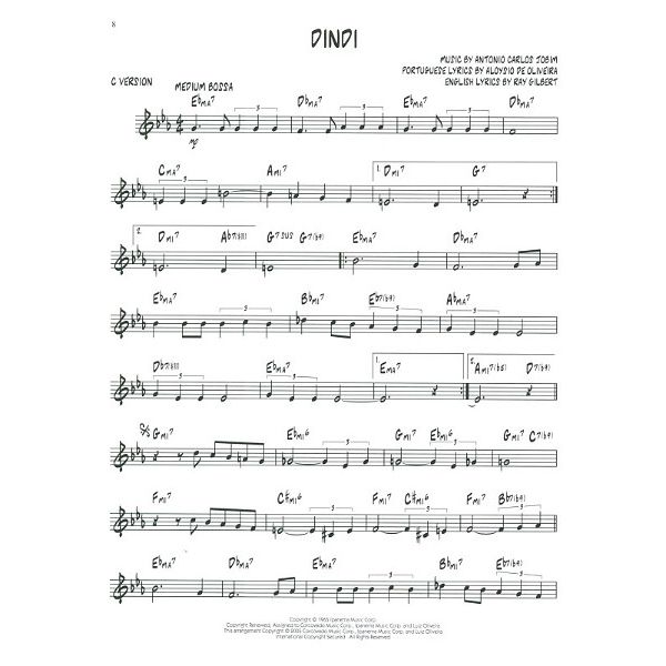 Hal Leonard Jazz Play-Along Bossa Nova