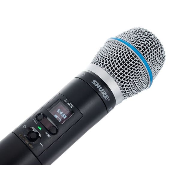 Shure SLXD2/Beta87A K59