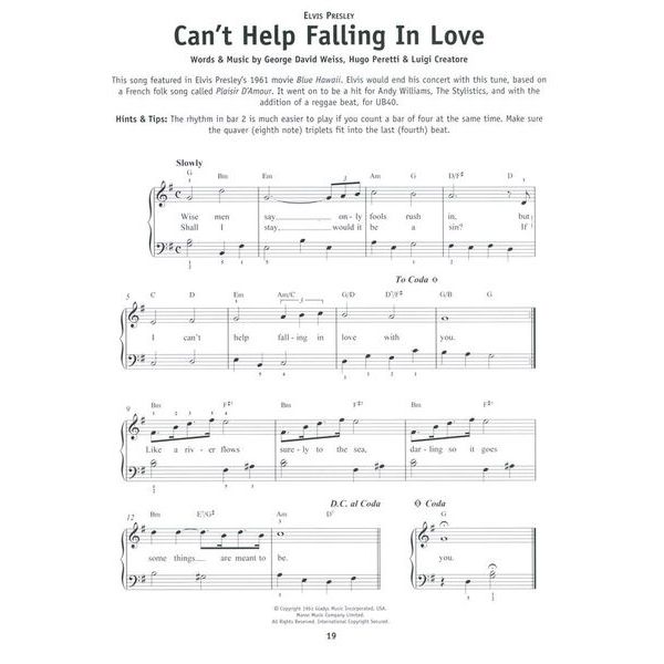 Wise Publications Really Easy Piano 50 Popular