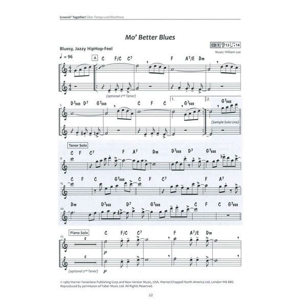 Edition Dux Jazz Club T-Sax