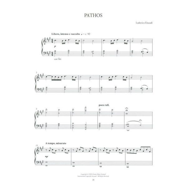 Chester Music Einaudi Summer Portraits