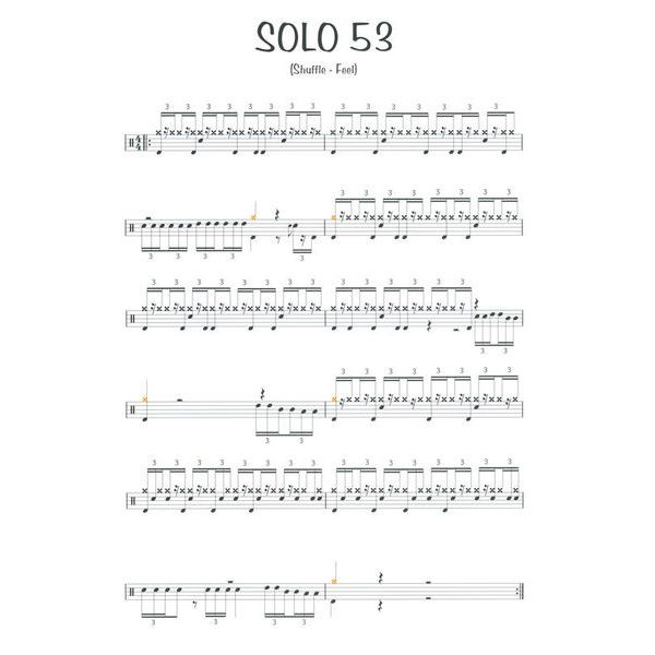 Bosworth 66 Drumsolos Modern Drummer