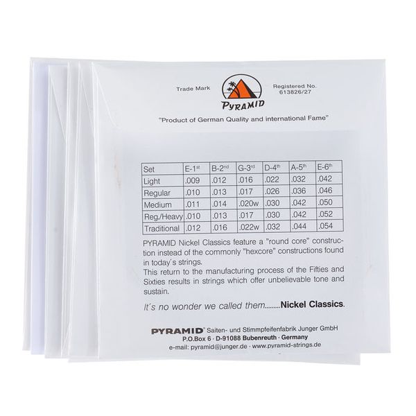 Pyramid Nickel Classics Tradt. 012-054