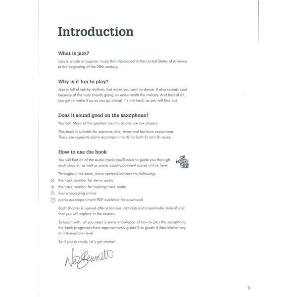 Faber Music How To Play Jazz Saxophone