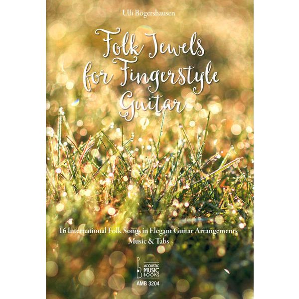 Acoustic Music Books Folk Jewels Fingerstyle Guitar