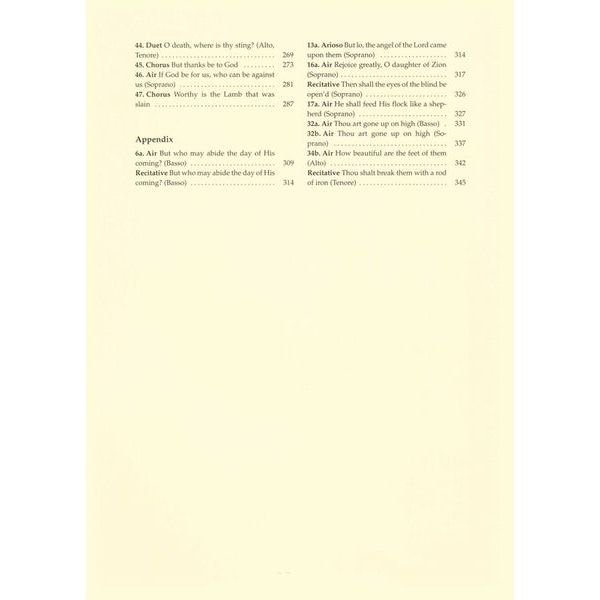 Brenreiter Hndel Messiah