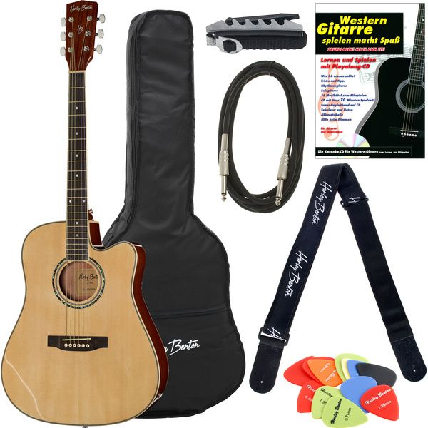 Harley Benton D-120CE NT Bundle